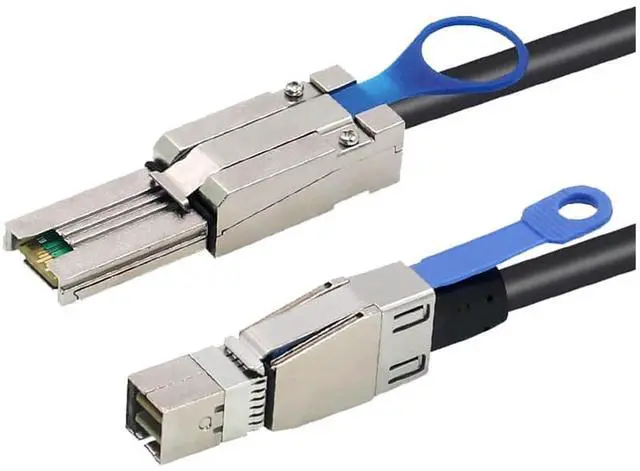 Alt view image 2 of 5 - S-AS SFF-8644 to SFF-8088 External Huge Storage Data Cable for JBOD Server