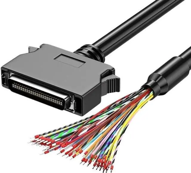 Main image of D46B SCSI Connection Cable with Terminal CN14P 20P 26P 36P 50P for Data Transfer(0.5m,Press Model CN50P)
