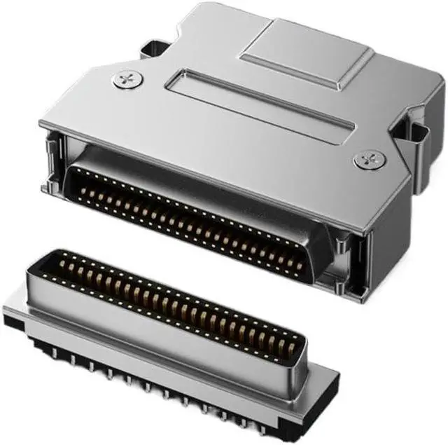 Alt view image 6 of 6 - 31BA Standard SCSI Interfaces Connectors Female Solder Edition(CN68 Female)