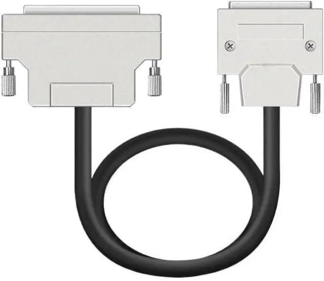 Alt view image 2 of 6 - SCSI Cable VHDCI68 Small 68 to Large 68 SCSI Connector V68 Male to DB68 Female Connection Cable(2M)