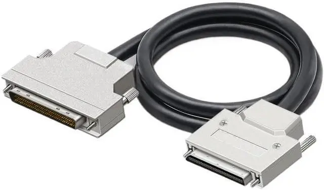 Alt view image 3 of 6 - SCSI Cable VHDCI68 Small 68 to Large 68 SCSI Connector V68 Male to DB68 Female Connection Cable(2M)