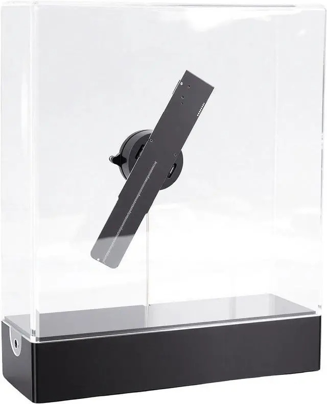 Main image of Cosiki 3D Hologram Fan with 2000x1920 Resolution 4GB Memory App Control Transparent Protective Cover 96 LED Beads for Retail Store Shopping Mall Display