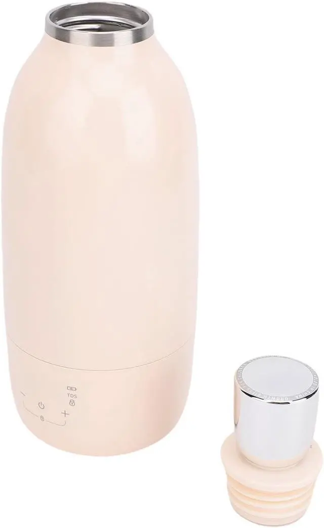 Alt view image 4 of 7 - Portable Milk Warmer 500ml Insulated Stainless Steel Rechargeable Cordless Portable Hot Water Boiler for Travel Car Outdoor