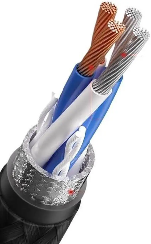 Alt view image 2 of 3 - USB Type A to B 6N DAC A-C Audio Cable OCC Silver Plating Data Cable(1.5m,B to C)