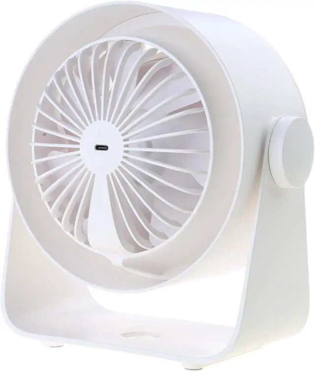 Alt view image 5 of 7 - 3600mAh USB Charging Desk Fan Hangings Ceiling Fan 360° Rotations Portable Hangings on Wall Ceiling
