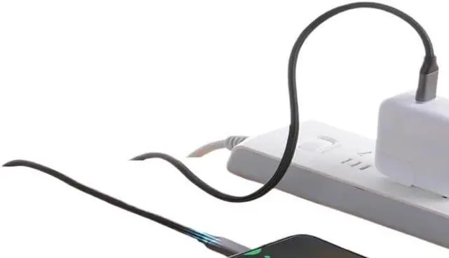 Alt view image 3 of 4 - Type C to C USB C Cable Fast PD 100W 5A 20Gbps High Speed Transmission Data Cable USB3.2 Gen2 4K 60Hz Audio Cable Male(1m)