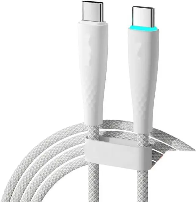 Alt view image 2 of 7 - 60W/100W USB C to C Fast Cable with USB 2.0 Enhanced core(2m Black 100W)