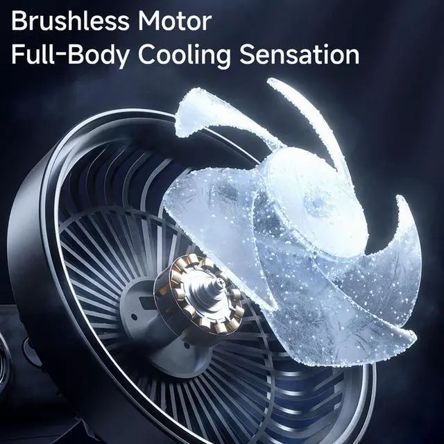 Alt view image 4 of 7 - Double Mount Car Fan with 3 Speed Settings and USB Power for Personalizing Airflows in Vehicles Fast Cooling Type C Car Fan Device