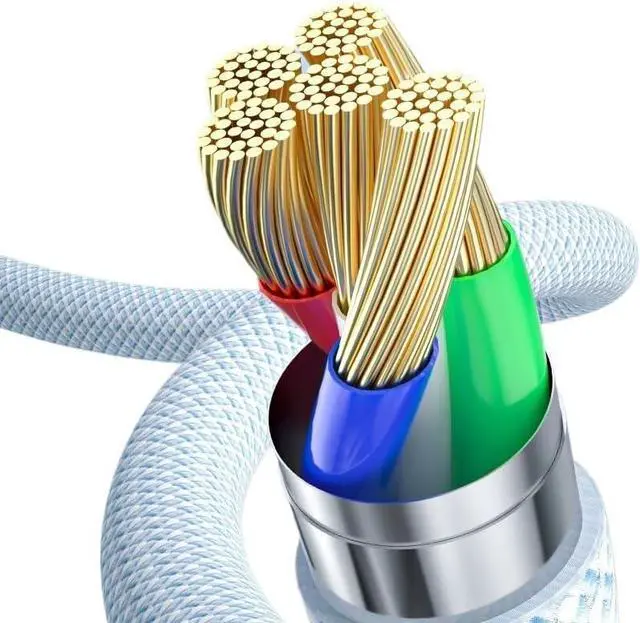 Alt view image 7 of 7 - 60W/100W USB C to C Fast Cable with USB 2.0 Enhanced core(2m Black 100W)