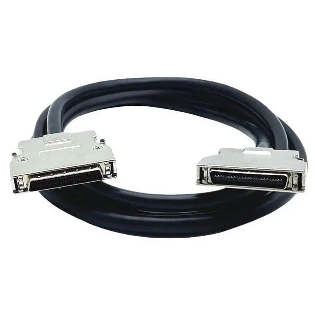 Alt view image 5 of 5 - SCSI HPCN50 to HPDB50 Connector Cable DB50 Male to CN50 Male Double Layer Data Cable with Iron Shell Customizable(300cm)