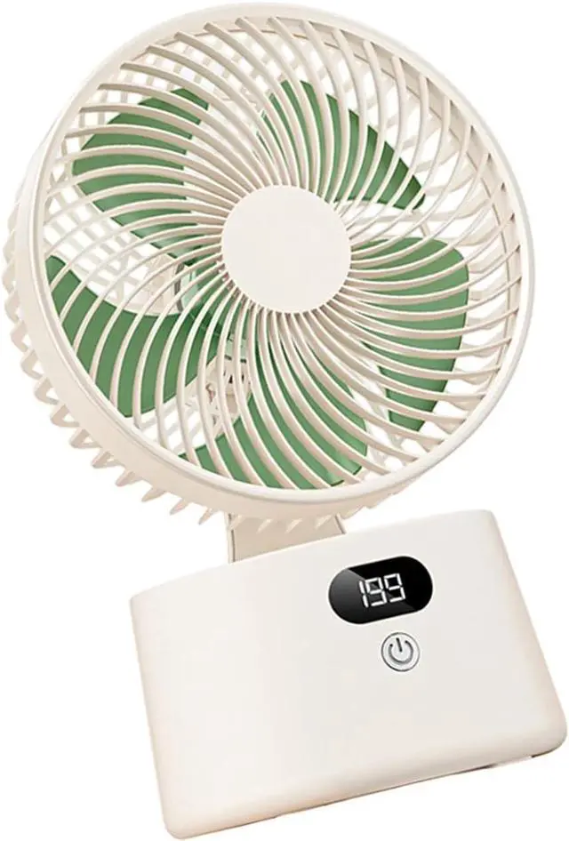 Main image of Small Desktop Fan Motor Cooling Desk Fan Texture Ideal for Workstation Dorm Room