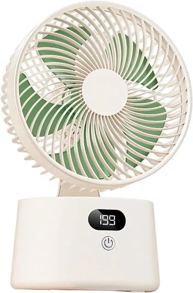 Alt view image 6 of 7 - Small Desktop Fan Motor Cooling Desk Fan Texture Ideal for Workstation Dorm Room