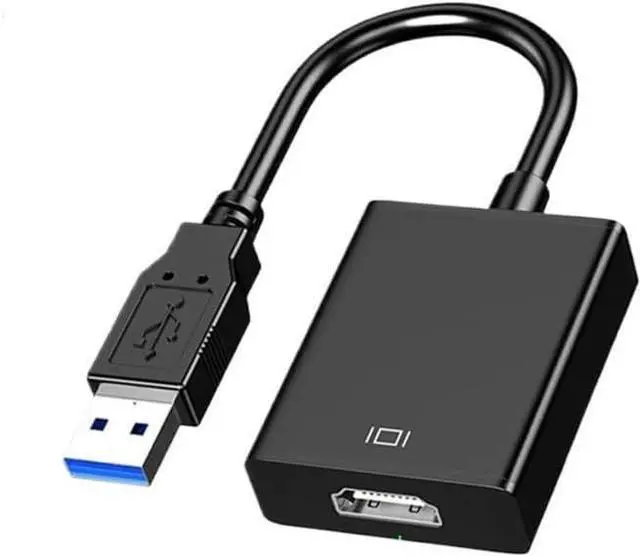 Alt view image 3 of 5 - USB 3.0 to HDMI Adapter 1080P USB 2.0 to HDMI-Compatible Converter External Video Card(USB2.0)