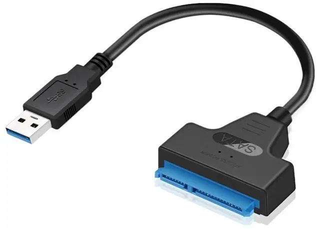 Main image of SATA to USB 3.0/2.0 Cable Up to 6 Gbps for 2.5 Inch External HDD SSD Hard Drive(USB 3.0)