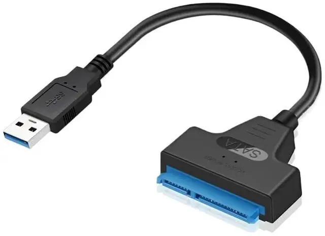 Main image of for 2.5 Inch External HDD SSD Hard Drive Adapter USB 3.0 to Sata Cable SATA to USB Hard Disk Adapter Cable(USB 3.0 to Sata)