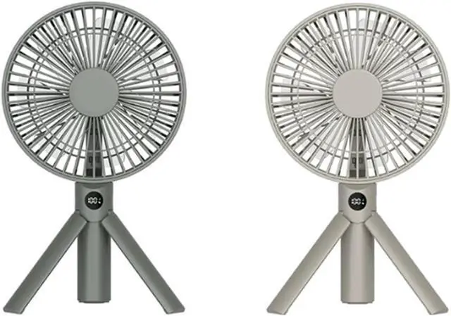 Main image of 15cm Handheld Desk Fan Folding Tripod Outdoor USB Mini Fan 3 Colors(Khaki)