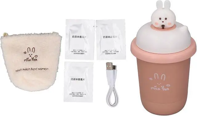 Alt view image 5 of 7 - 10000mAh Fast Heating Milk Tea Hand Warmer USB Rechargeable Pocket Heater for Home, Office and Outdoor
