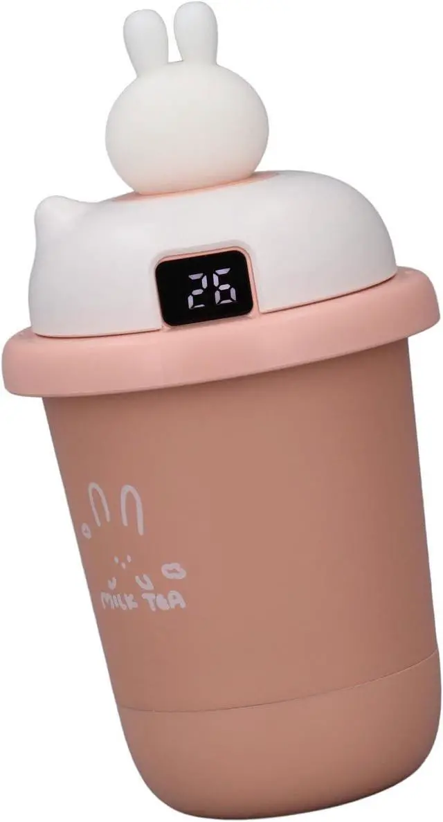 Alt view image 6 of 7 - 10000mAh Fast Heating Milk Tea Hand Warmer USB Rechargeable Pocket Heater for Home, Office and Outdoor