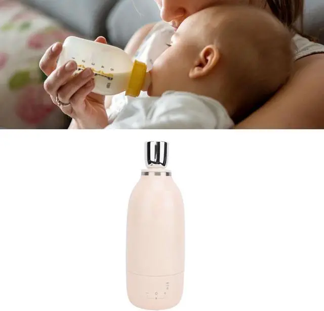 Alt view image 4 of 7 - 500ml Milk Warmer Insulated Rechargeable Wireless Airtight Water Boiler for Camping