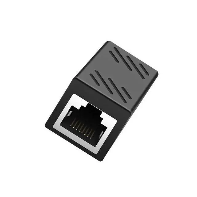 Alt view image 3 of 7 - 10/20/30pcs Ethernet Cable Extender,RJ45 cat6 Coupler, Extender Connector - Ethernet Coupler Female to Female(10PCS)