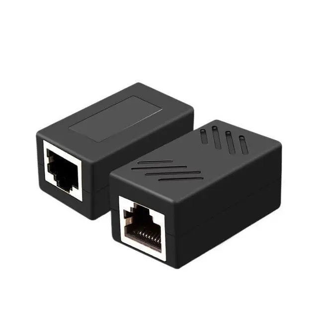 Alt view image 7 of 7 - 10/20/30pcs Ethernet Cable Extender,RJ45 cat6 Coupler, Extender Connector - Ethernet Coupler Female to Female(10PCS)