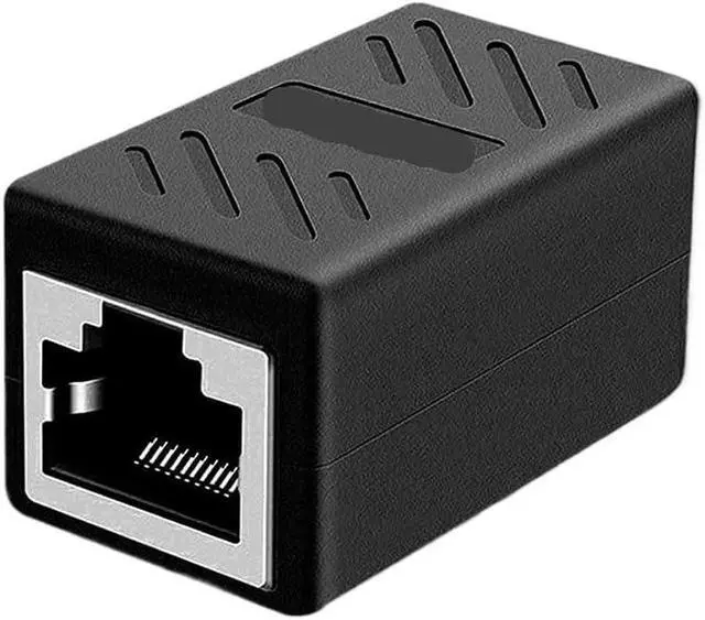 Alt view image 4 of 6 - 1/50Pcs RJ45 Coupler Ethernet Extender 1000Mbps LAN Connector Cat6/Cat5e Ethernet Cable Extender Adapter Female to Female(50pcs)
