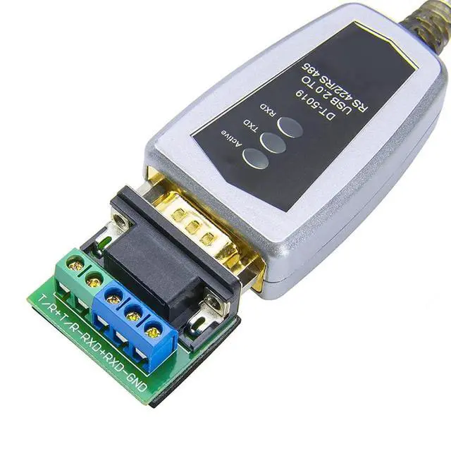 Alt view image 7 of 7 - USB to RS422 RS485 Adapter Board LED Indicators RS-485 RS-422 Cable Converter for 10 8 7 XP Port Adapter