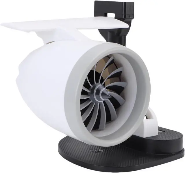 Alt view image 2 of 7 - Adjustable Speed Desk Fan with Humidifier for Comfortable Office Environment (Red)