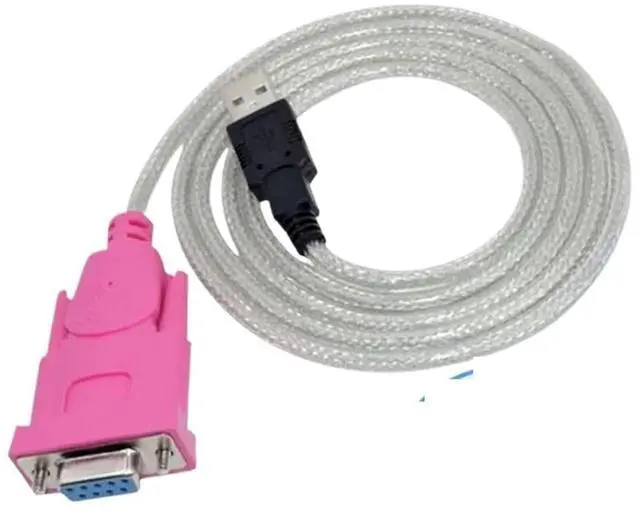 Main image of USB 2.0 to RS232 Serial Port Cable, Industrial Grade USB to RS232 Male/Female 9-Pin COM Port(USB AM-DB9 F)