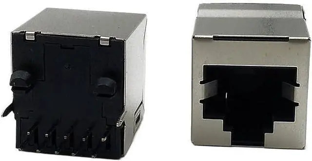 Main image of 10Pcs 20PCS 10Pin RJ50 Modular Network PCB Ja-ck Female Connector Vertical Mounting 10P10C LAN Adapter 5224 Connector(20PCS,Shield3.81mm)
