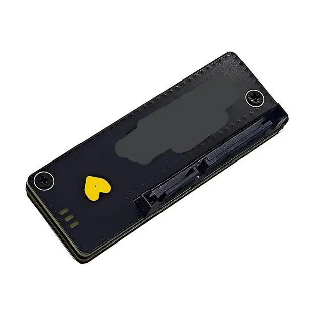 Alt view image 3 of 5 - Desktop to S*A*S Adapter Converter 6Gbps (7+15) 22Pin Male to S*A*S 29Pin Female Expansion Card Riser for 2.5" 3.5" S*A*S HDD