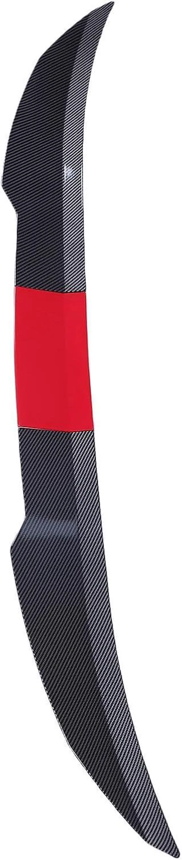 Alt view image 3 of 7 - aqxreight 5V Universal Car Back LED Reading Ceiling Light with USB Charging, Warm Light & Ice Blue LED, Touch Switch, Portable Ceiling Lamp for Vehicles and Homes (Carbon Fiber Style+Red)