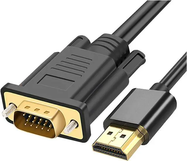 Main image of HDMI Input to V/GA Output Converter Plated pl-UG Adapter Cord 1080P for PC P;S/4 P;S/5 Switch TV Box Long Video Cord(5m)