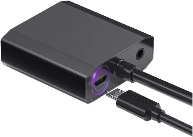 Alt view image 2 of 3 - V/GA to HDMI Converter 1080P Male to Female with Digital Analog Adapter for HDTV Projector(100cm)