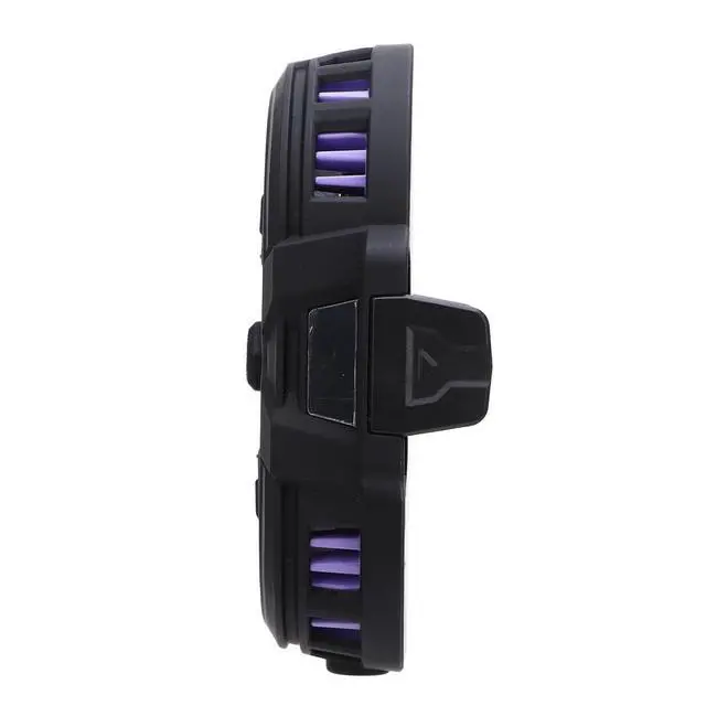 Alt view image 4 of 7 - Phone Cooler Dual Core 3 - Level Cooling with Temperature Display, RGB Lighting Cellphone Radiator for Gaming Live Streaming, Adjustable Clamp for 6-8cm Phones