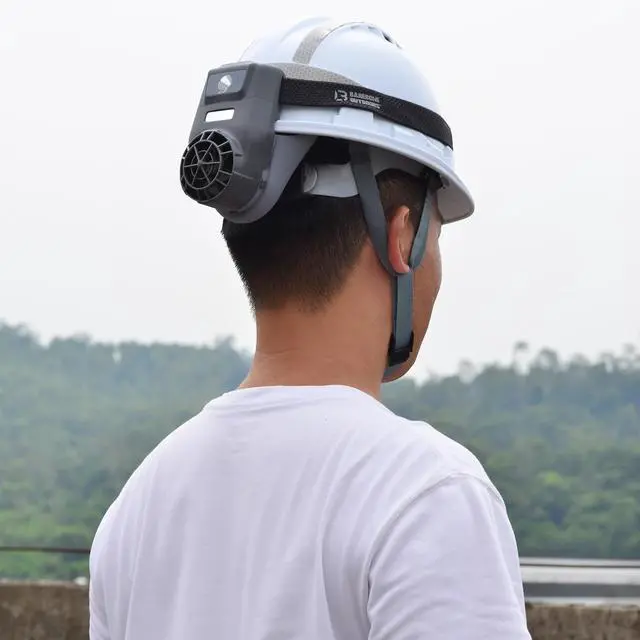 Alt view image 2 of 7 - 2-in-1 Detachable Hard Hat Fan with LED Headlamp, Cooling Fan for Hard Hats and Safety Helmets, Rechargeable 5 Mode Bright Headlamp & 3 Speeds Fan, Portable Hard Hat KIt for Construction, Camping