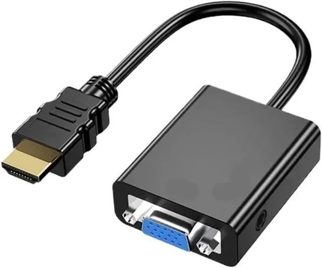 Alt view image 3 of 4 - HDMI-Compatible to V/GA Adapter with HDTV Male to Female Converter Port to Output 1080P TV Video