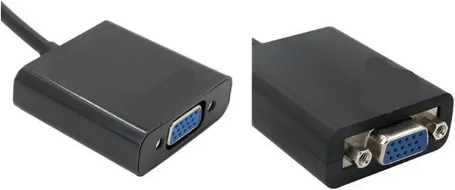 Alt view image 4 of 4 - HDMI-Compatible to V/GA Adapter with HDTV Male to Female Converter Port to Output 1080P TV Video