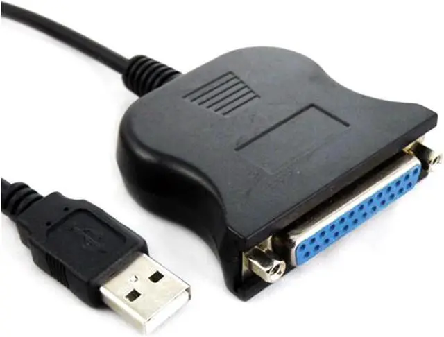 Alt view image 3 of 5 - USB to 25 Pin DB25 Female IEEE 1284 Parallel Printer LPT Adapter Print Converter Cable Parallel Interface Communication