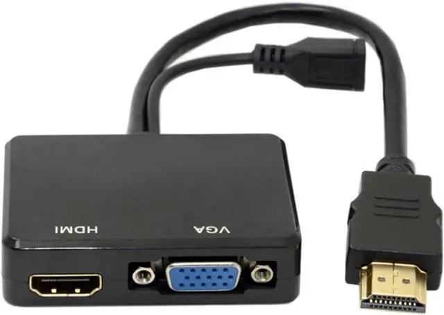 Main image of HDMI Input to V/GA Converter with Multi Screen Display, 1/2 with high-Definition Distributor USB3.0