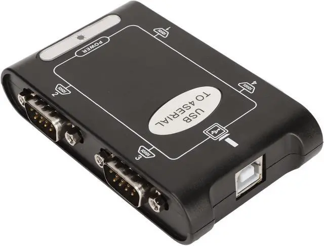Main image of SUNGOOYUE USB to Serial Adapter 4 RS232 Port COM Reserve Feature DB9 Compact USB to RS232 Adapter for 10 8 7