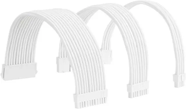 Main image of All PSU Extension Cable Kit, Sol*/id Color Cable Sol*/id 300mm ATX24Pin PCI-E8Pin CPU8Pin with Combs(Kit I)