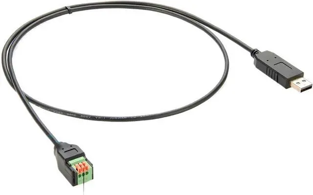 Alt view image 3 of 4 - USB to RS485 Serial Cable with F&T>D*I Chip USB A to 3Pin Terminal Block Converter FT232RL RS485 Communication Board Serial Adapter