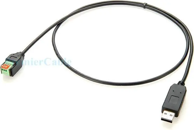 Alt view image 4 of 4 - USB to RS485 Serial Cable with F&T>D*I Chip USB A to 3Pin Terminal Block Converter FT232RL RS485 Communication Board Serial Adapter