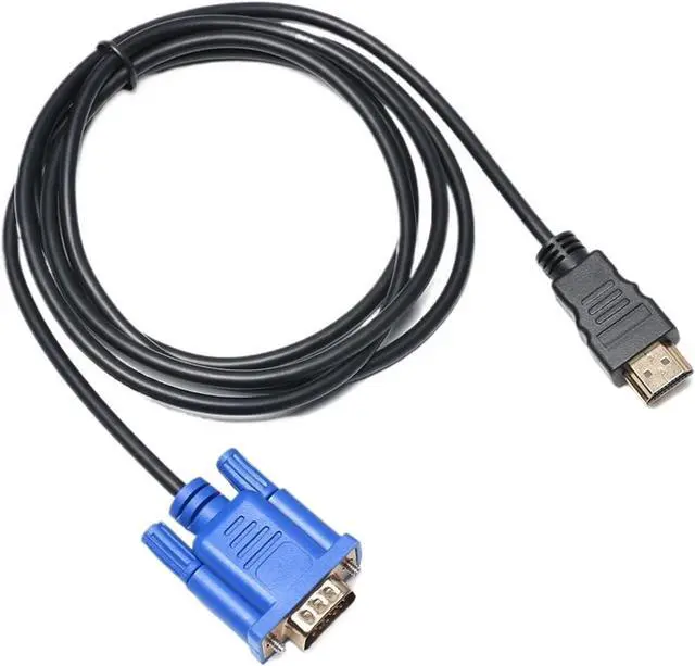 Alt view image 2 of 5 - 1.8M 6FT High Definition Multime -Compatible to V/GA Cord Male to Video for HDTV PC Adapter Support 1080P(5m)