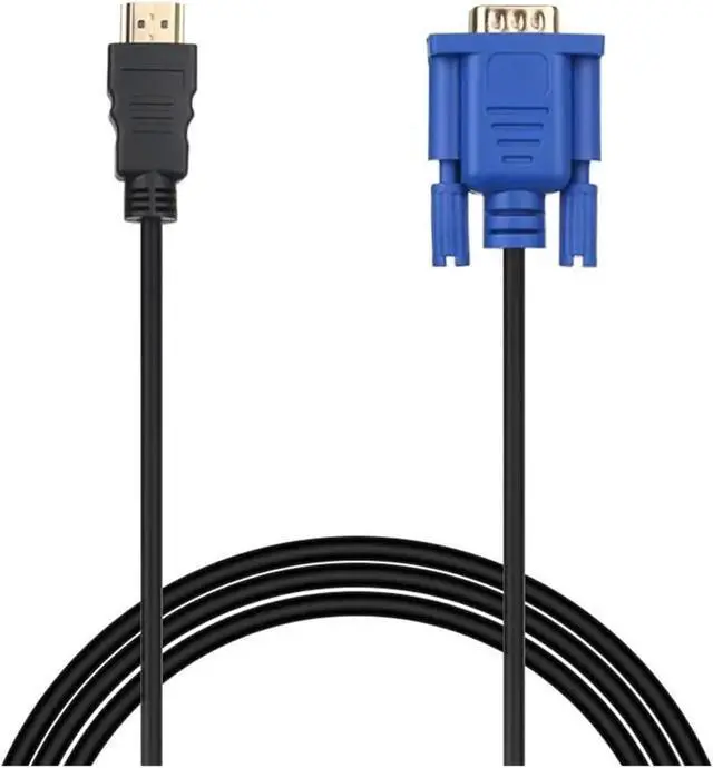 Alt view image 5 of 5 - 1.8M 6FT High Definition Multime -Compatible to V/GA Cord Male to Video for HDTV PC Adapter Support 1080P(5m)