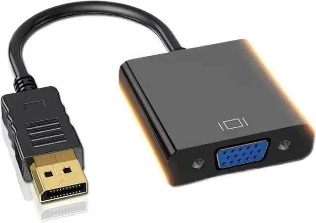 Main image of 1080P DisplayPort DP to V/GA Adapter Cord Male to Female Converter for TV Box Projector PC