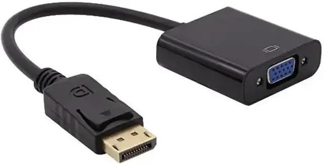 Main image of DP to V/GA DisplayPort Male to Female Converter Adapter Cord 1080P for TV Computer Projector