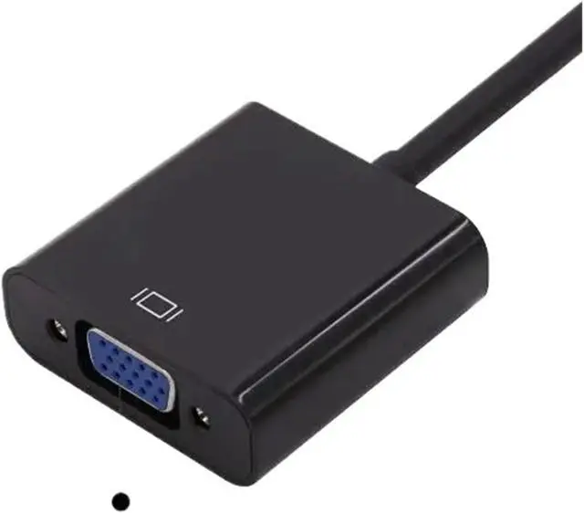 Alt view image 3 of 4 - DP to V/GA DisplayPort Male to Female Converter Adapter Cord 1080P for TV Computer Projector