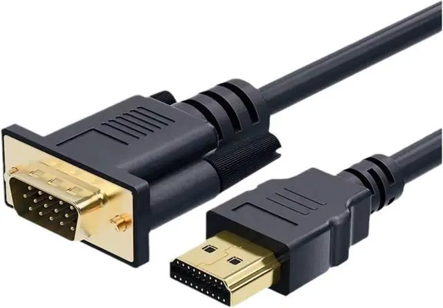 Alt view image 2 of 3 - for HDMI to V/GA Support Computer M>oni>tor Projector HD Video Data Cord 1080P HDTV for Desktop PC